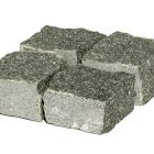 Granitinės skeltos trinkelės – Gabro Altos Granitas Granitinės skeltos trinkelės Gabbro 10x10x5 cm